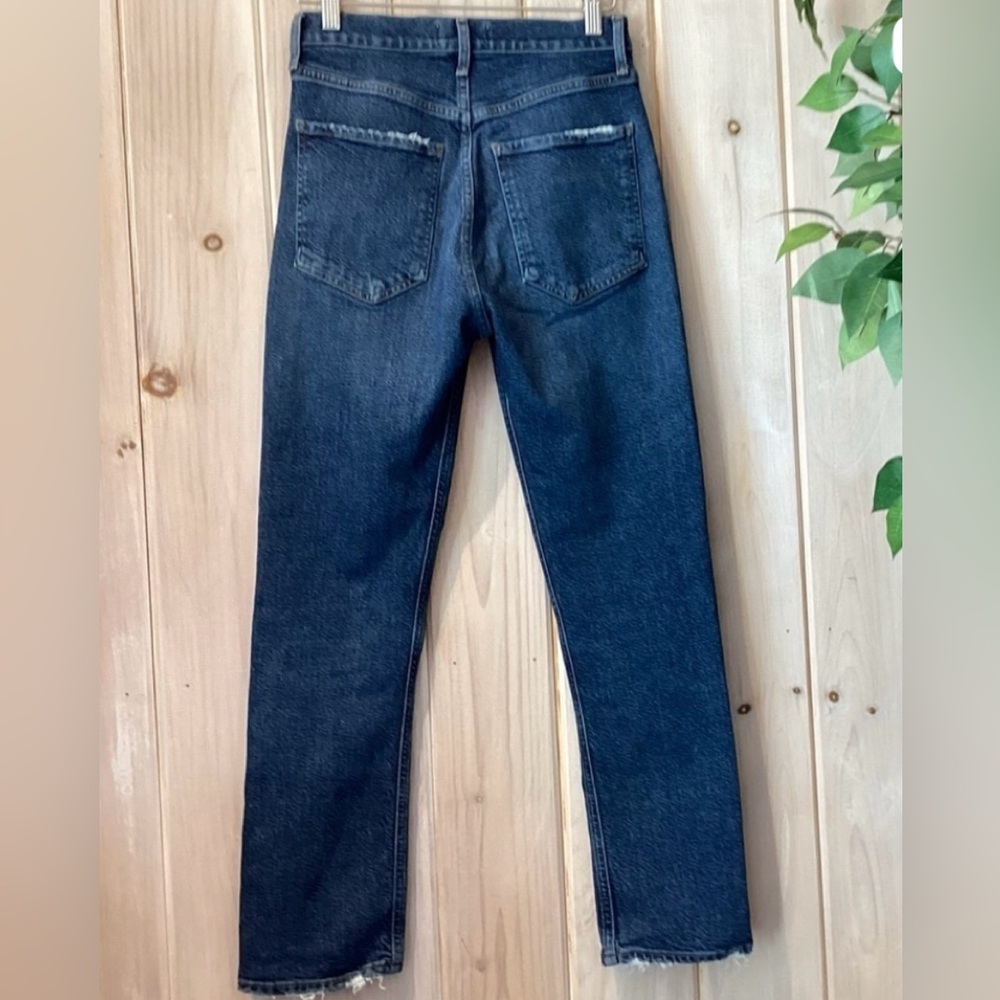 Agolde High Rise Riley crop Jeans - Picture 2 of 4